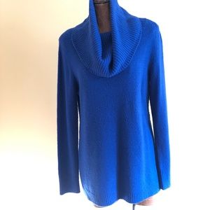 Never Worn Royal Blue Cowl Neck Tunic/dress